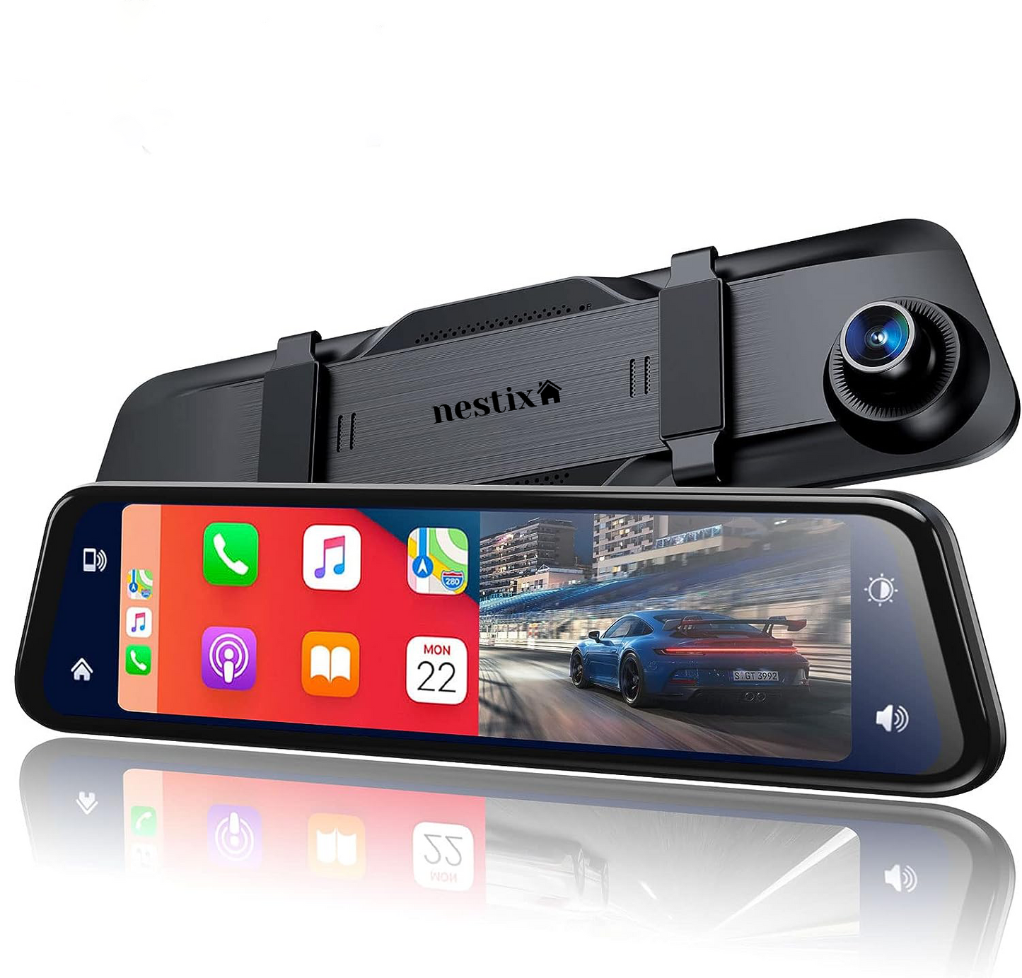DashPlay™ - 4K CarPlay Dashcam Mirror
