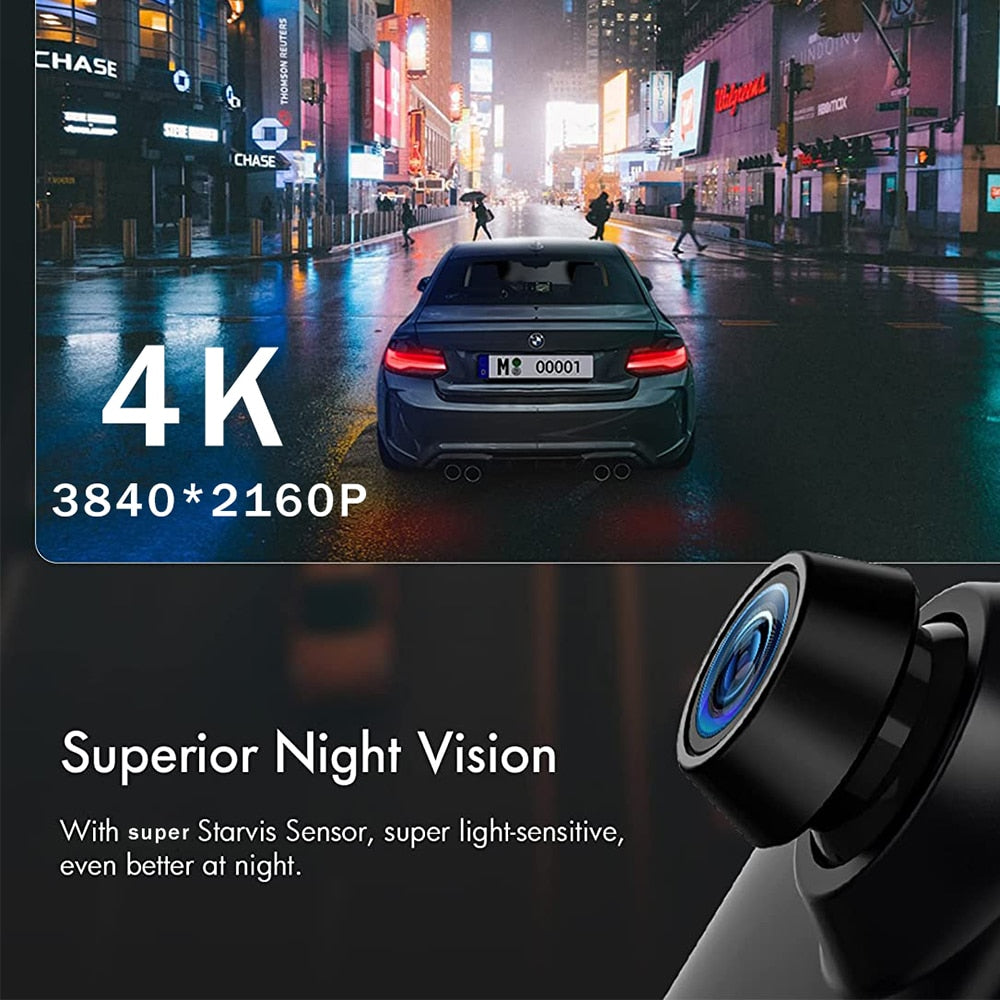DashPlay™ - 4K CarPlay Dashcam Mirror