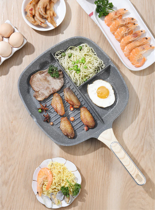 FlexiPan™ - 3 in 1 Nonstick Frying Pan